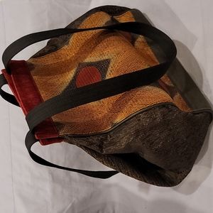 Material Things pumpkin backpack  purse